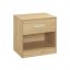 Side table 28x39x41cm., light brown