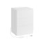 Side table with charging station 35x40x59cm., white