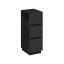 Stolik nocny 30x25x65cm., czarny