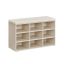 Hallway bench 30.3x78.5x48cm., light brown/cream color