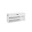 Hallway bench 30x100x44cm., white