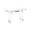 Clothes dryer 56.5x173x96.5cm., white/black