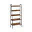 Shelf 30x80x170cm., brown/black