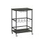 Wine rack 40x60x82cm., black