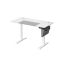 Electric height-adjustable desk 60x120x120cm., white/gray