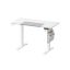 Electric height-adjustable desk 60x120x120cm., white/gray