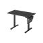 Electric height-adjustable desk 60x110x120cm., black/gray
