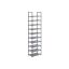 Shoe shelf 28x45x173cm., black