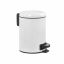 Trash can 22 x 16.7 x 25 cm, white