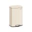 Trash can 50L., beige
