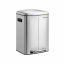 40 l waste bin with 2 compartments, silver