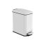 Trash can 38.4x17x35cm., white