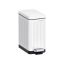 Trash can 10L., white/black