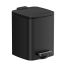 Trash can 6L, black