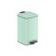Trash can 8L., mint color