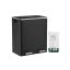 Trash can 60 liters (2 x 30 L) black