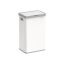 Trash can 41x29.5x67cm., gray/white