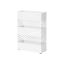 Metal umbrella stand 28 x 12 x 41 cm., white