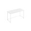 Desk 60x120x76cm., white