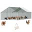Metalowy kurnik VEVOR JD362, 3 × 6 × 2 m