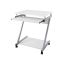 Mobile table Z-shaped LCD811W, white