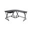 Modern corner table 150x138x75cm., black