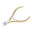 Nail clippers "NGHIA Export N-112", Gold