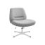 Office chair 72x72x83cm., gray/white