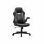 Fotel biurowy OBG064B03, czarno-szary