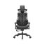 Gaming chair 68x68x145cm., black