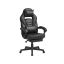 Gaming chair 70x70x126cm., black