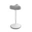 Bar stool 36x83cm., white/gray