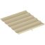 Крыша беседки Outsunny 250x255x6 см, бежевая.