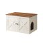 Cat house 80x53x50cm., beige/brown