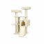Cat scratching post 125 cm high, beige