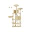 Cat scratching post 99.5x54.5x168cm., beige/beige