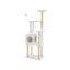 Cat scratching post 67.3x52x165cm., beige/beige