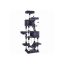 Scratching post XL 206 cm., dark gray
