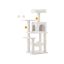 Cat scratching post 45x35x112cm., beige/beige