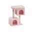 Cat scratching post 68x48x101cm., black/pink