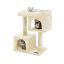Scratching post 84 cm., beige
