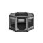 Octagonal dog playpen 112 x 112 x 62 cm, gray