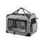 Torba transportowa dla psa 91x63x63cm, szaro-czarna
