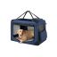 Dog transport bag 102x69x69cm., dark blue/black