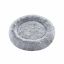 Fluffy animal bed 100 cm, gray