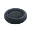 Fluffy animal bed 100 cm, dark gray