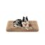 Dog bed 122x74x10cm., light brown