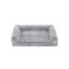 Dog bed 122x85x24cm, gray