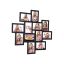 Photo frame collage 12 photos Black