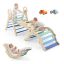 Pikler climbing set VEVOR ZYS002, 9 in 1, Blue, 195 × 59.8 × 74.5 cm